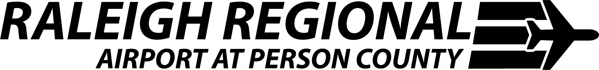 Raleigh Regional Airport at Person County logo